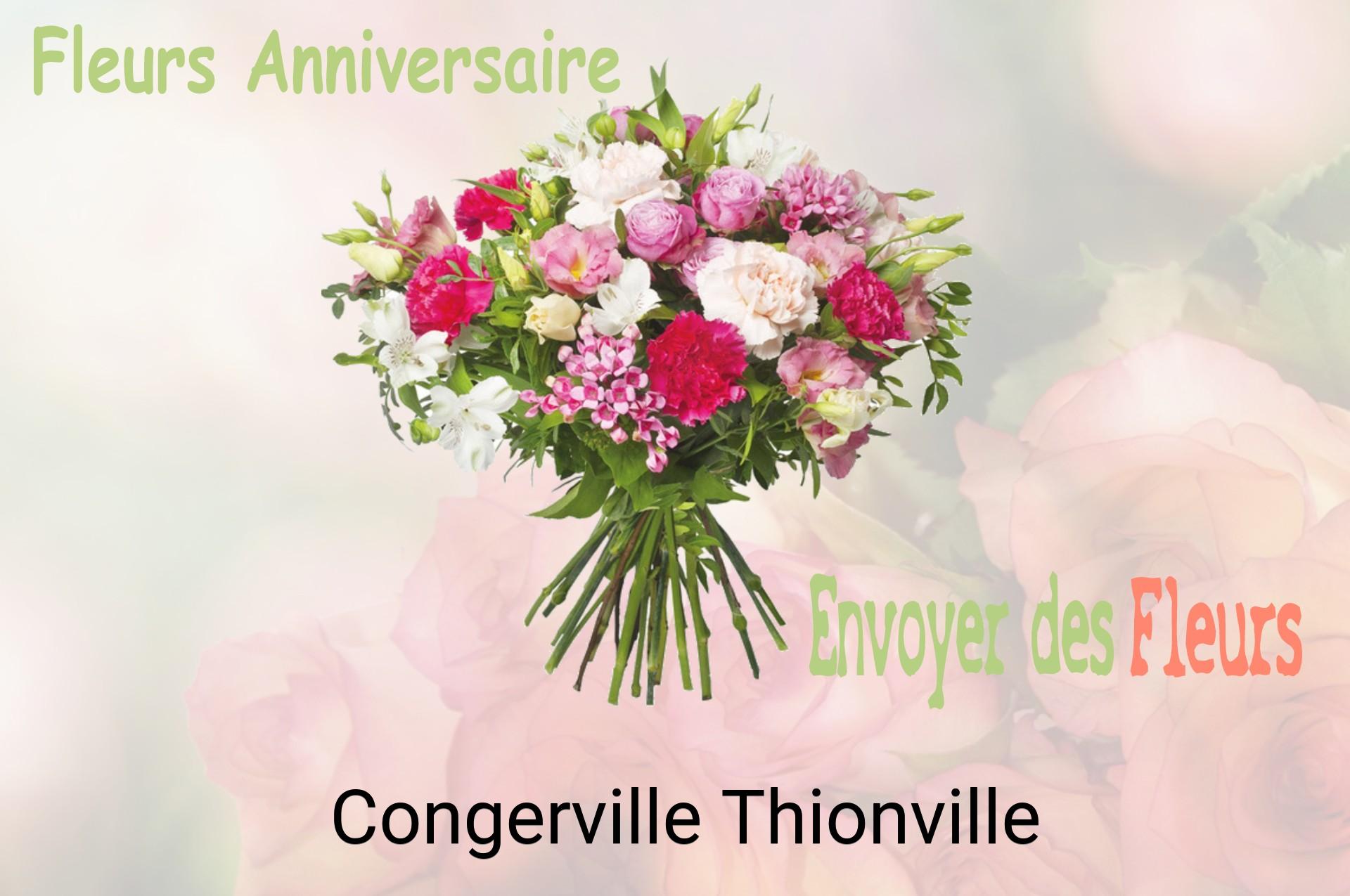 Bouquet de fleurs d’anniversaire livré à Congerville-Thionville