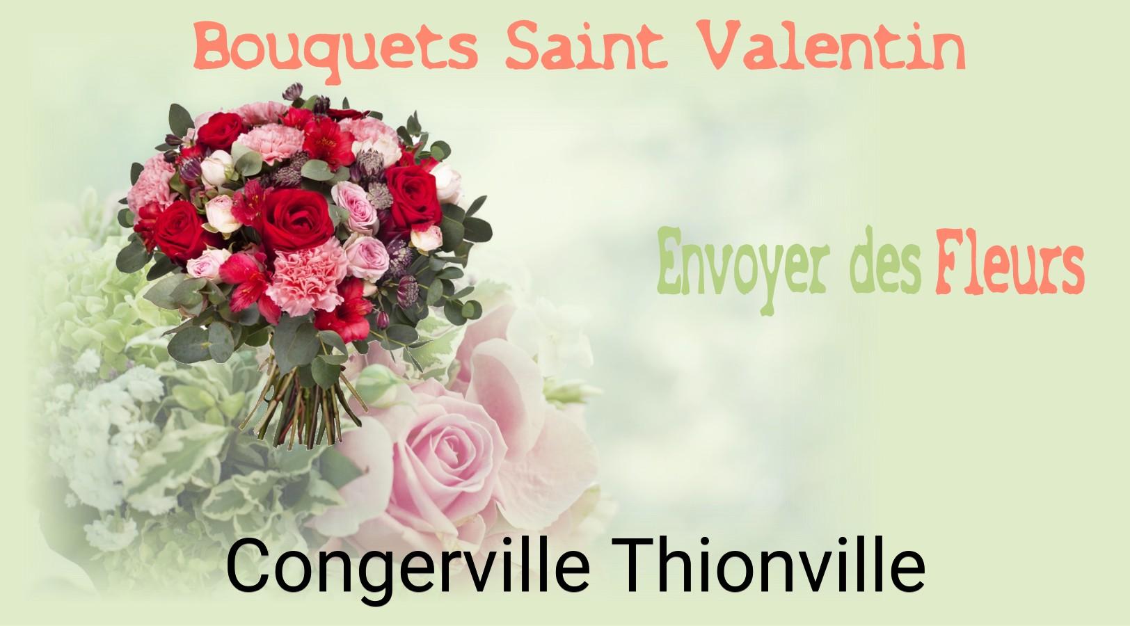 Roses de Saint-Valentin livrées à Congerville-Thionville